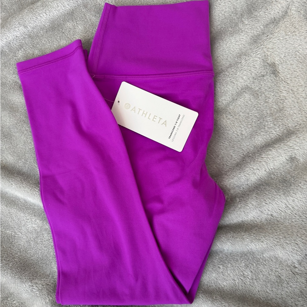 Athleta Purple Leggings Size M